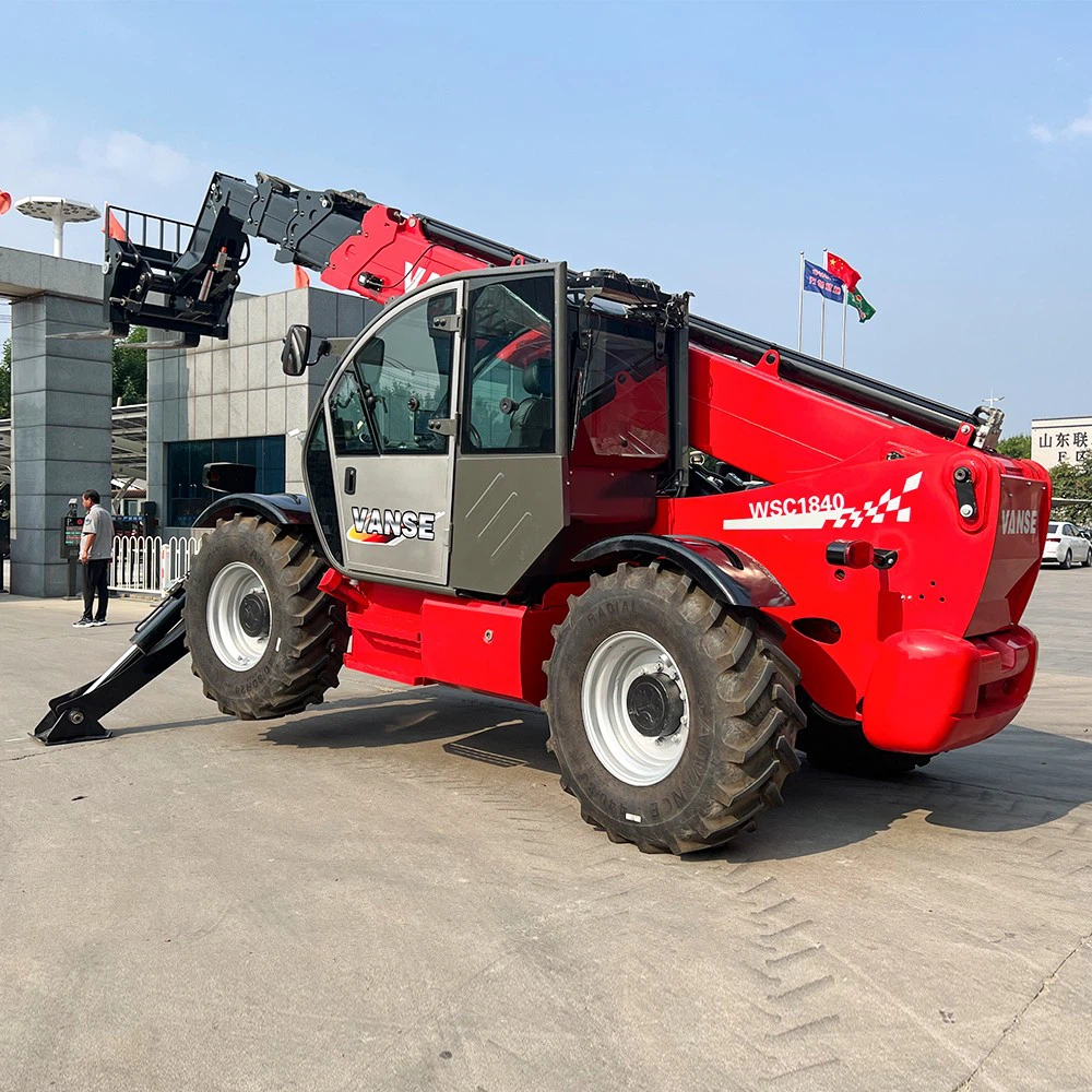 telescopic arm forklift